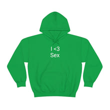 Load image into Gallery viewer, I <3 Sex Hoodie