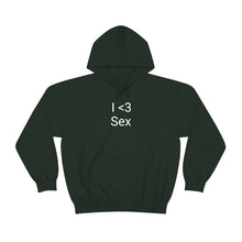 Load image into Gallery viewer, I <3 Sex Hoodie