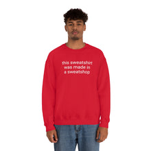 Load image into Gallery viewer, Sweatshop Crewneck Sweatshirt