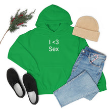 Load image into Gallery viewer, I <3 Sex Hoodie
