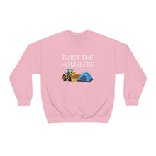 Load image into Gallery viewer, Evict Homeless Crewneck
