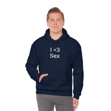 Load image into Gallery viewer, I <3 Sex Hoodie
