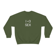 Load image into Gallery viewer, I <3 Sex Crewneck
