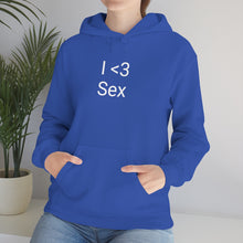 Load image into Gallery viewer, I <3 Sex Hoodie
