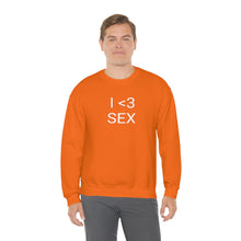 Load image into Gallery viewer, I <3 Sex Crewneck
