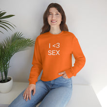 Load image into Gallery viewer, I <3 Sex Crewneck

