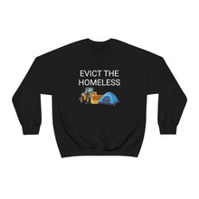 Load image into Gallery viewer, Evict Homeless Crewneck
