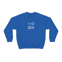 Load image into Gallery viewer, I <3 Sex Crewneck
