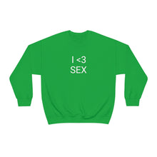 Load image into Gallery viewer, I <3 Sex Crewneck

