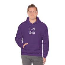 Load image into Gallery viewer, I <3 Sex Hoodie
