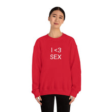 Load image into Gallery viewer, I <3 Sex Crewneck
