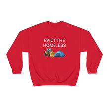 Load image into Gallery viewer, Evict Homeless Crewneck
