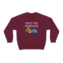 Load image into Gallery viewer, Evict Homeless Crewneck
