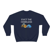 Load image into Gallery viewer, Evict Homeless Crewneck
