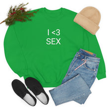 Load image into Gallery viewer, I <3 Sex Crewneck
