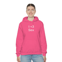 Load image into Gallery viewer, I <3 Sex Hoodie
